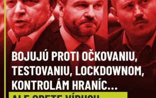 bojujú proti očkovaniu, testovaniu, kontrolám