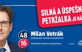 Petržalka pre ľudí, nie pre developerov a nezmyselné experimenty
